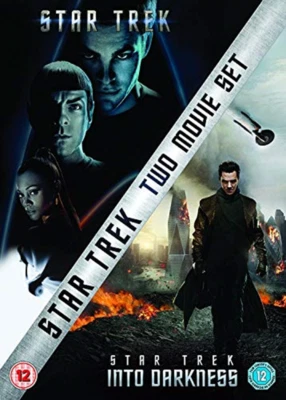 Star Trek / Star Trek Into Darkness Double Pack Chris Pine 2013 DVD Top-quality - Image 1 of 4