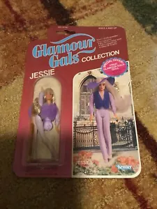 1981 Kenner Glamour Gals Collection Figure Jessie In Perfectly Purple Sealed - Picture 1 of 2