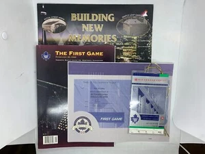 Toronto Maple Leafs - 1st Game at ACC: Program, Season-Tickets, & Certificate - Picture 1 of 5