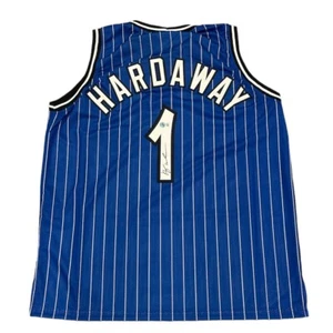 Anfernee Penny Hardaway Signed Orlando Magic Custom Jersey Beckett Wit BAS COA - Picture 1 of 4