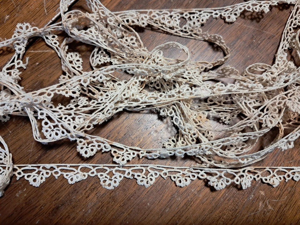 Petit galon frivolité 3 m x 1 cm - Photo 1/1