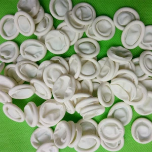 Guantes protectores de goma antideslizantes antiestáticos con punta de dedo para cunas desechables 200 piezas - Imagen 1 de 7