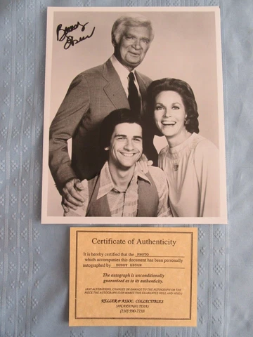 RARE SIGNED ORIGINAL W/COA BUDDY EBSEN 8X10 B&W PHOTO Cover