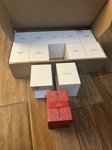 SET 10 Pezzi Scatola Box Case Omega Watch Originali Nuove - Foto 1 di 7