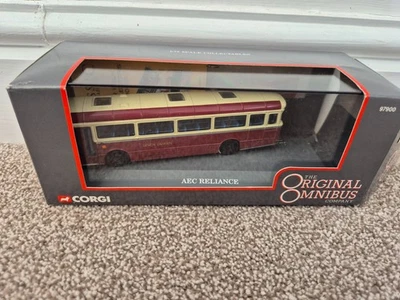 CORGI OOC 1/76 AEC RELIANCE DEVON GENERAL #9 SIDMOUTH DIECAST BUS 97900 - Image 1 of 4