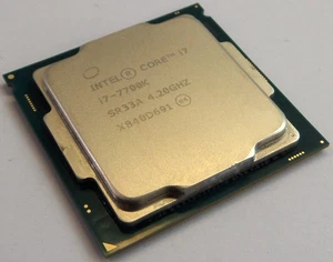Czterordzeniowy procesor Intel i7-7700K 4,20GHz 8MB CPU LGA 1151 SR33A - Zdjęcie 1 z 1