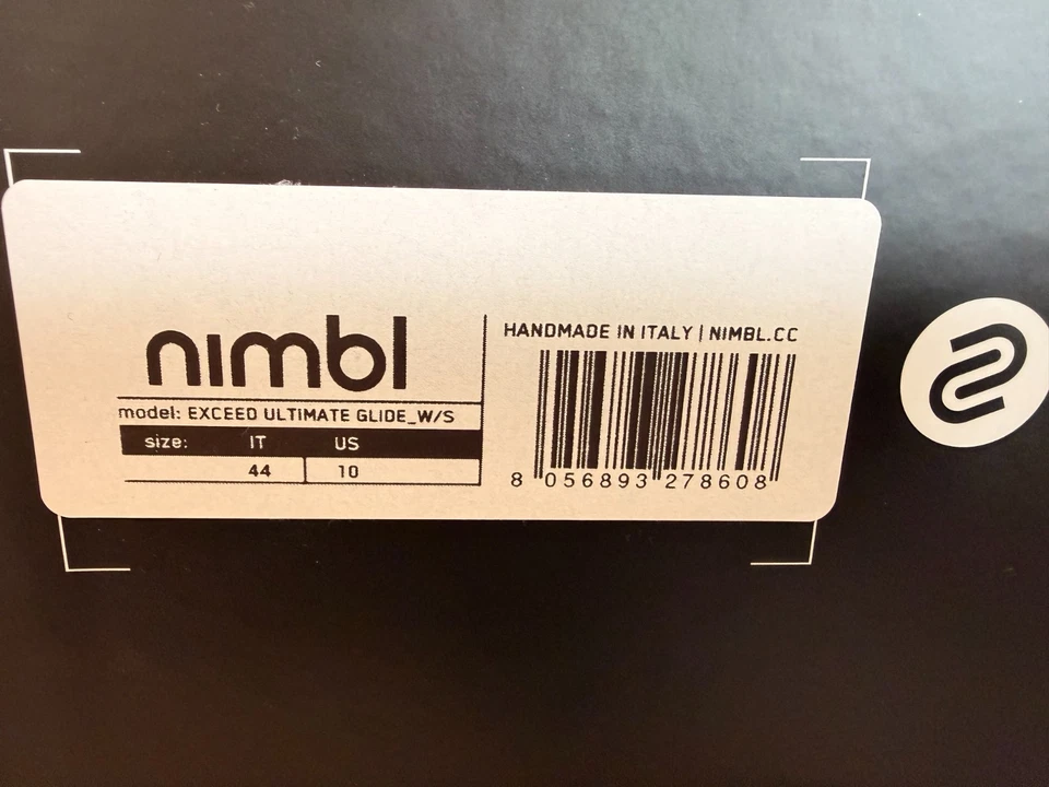 Zapatillas de ciclismo Nimbl nuevas, nunca usadas-Exceed Ultimates; talla 44/US 10  Foto 1 de 4