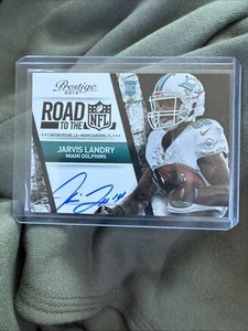 2014 Prestige Jarvis Landry RC SP Road to the NFL on Card Autograph #32 - Picture 1 of 2