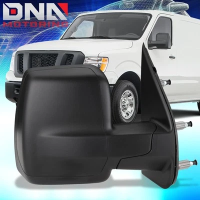 For 2012-2018 Nissan NV1500 NV2500 NV3500 Powered Right Passenger Side Mirror - Image 1 of 4