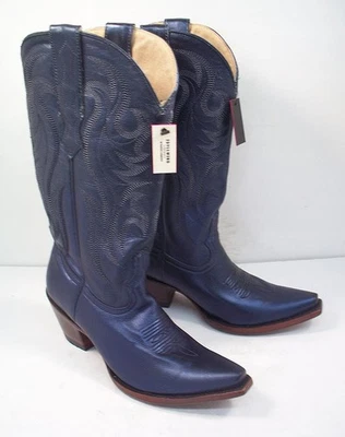 Botas vaqueras occidentales Idyllwind para mujer 8 B azul marino luz de luna punta corta Foto 1 de 4