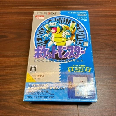 Nintendo 2DS console, Pokémon Blue version (4141) From Japan - Image 1 of 4