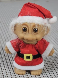 Vintage 4" RUSS Troll Weihnachtsmann Anzug Weihnachten RUSS Berrie & Co 18276 - Bild 1 von 6