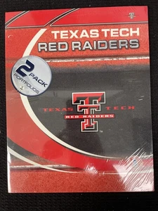 2 Pocket Portfolio Pack - Texas Tech Red Raiders, Sealed 2 Pack - Bild 1 von 5