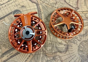 Lamson Litespeed G5 Fly Reel, -5+, Cinder Color, w/Spare Spool! Minty!! - Picture 1 of 9
