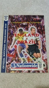 England V Brazil - 1999/2000 International - 27th May 2000 - Picture 1 of 2
