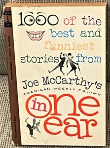Joe McCarthy / IN ONE EAR 1964 - Picture 1 of 1