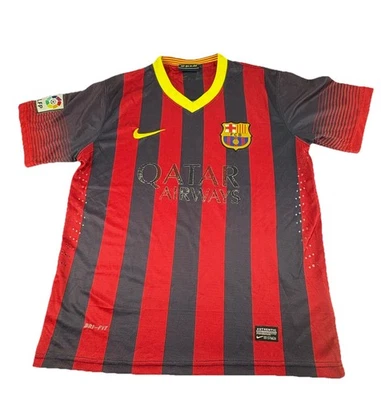 Authentic Barcelona Home Jersey 2013-2014 Size XL - image 1 of 4