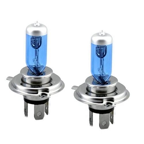 H4 100W SUPERWHITE XENON (472) UPGRADE Headlight Bulbs 12v +501 LED Sidelights B - Image 1 of 4