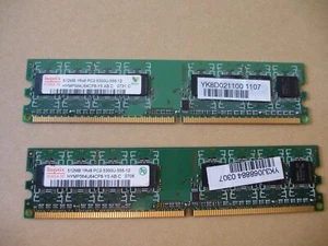 Hynix Ram Module 512 MB 1Rx8 PC2-5300U-555-12 - Bild 1 von 2
