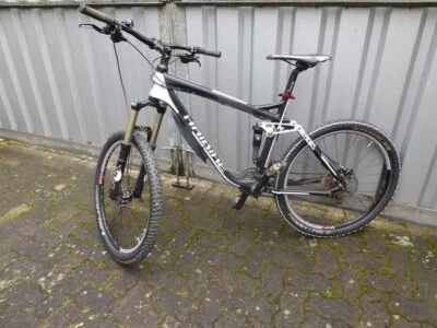Bike - Fully - Fahrrad - Haibike Q FS SE 30-Gang Shimano XT black-white RH48 - Bild 1 von 4