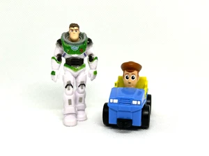 Disney Pixar - Toy Story - Buzz Lightyear Minifigure - Woody in Train Car - Picture 1 of 6