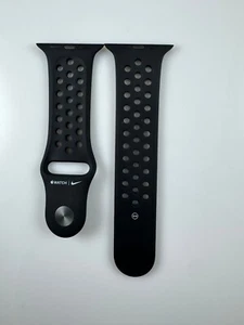 Oryginalny zegarek Apple 44MM 45MM NOWY 46MM 49MM Nike opaska sportowa Czarny/Czarny pasek - Zdjęcie 1 z 15