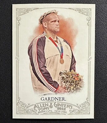 #16 RULIN GARDNER 2012 Topps Allen & Ginter Wrestling World’s Champions Topload - Image 1 of 4