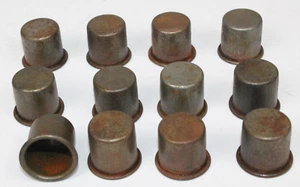 12 NEW METAL SPOUT DUST CAPS for MASTER OIL BOTTLE SPOUTS - Picture 1 of 3