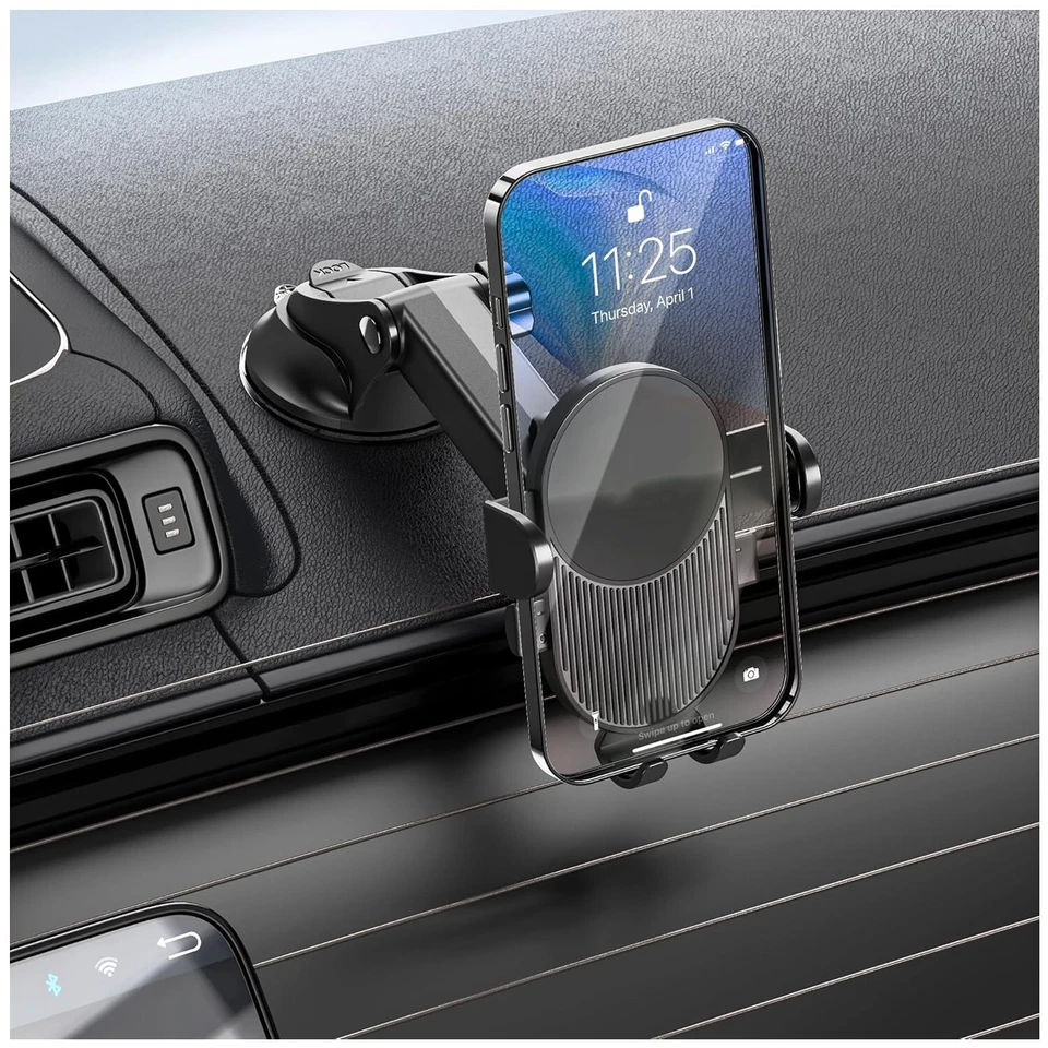 Mobile Phone Holder Dashboard Suction Home Mount Windscreen Universal 360 In Car - Image 1 of 4