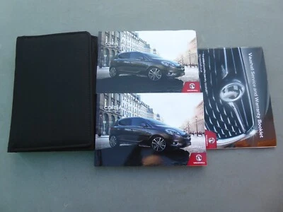 VAUXHALL CORSA E 2015-2019 HANDBOOK OWNERS MANUAL NAV BLANK SERVICE BOOK (2018) - Image 1 of 4