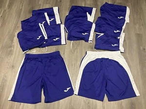 12 x PANTALONES CORTOS DE FÚTBOL AMERICANO JOMA TOK IO II PÚRPURA/VIOLETA Y BLANCO 5xS, 4xM, 3xL USADOS EN MUY BUENA CONDICIÓN - Imagen 1 de 4