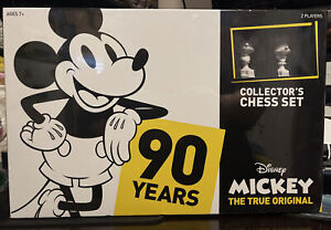 Disney Mickey Mouse Chess Set The True Original 90 Years Collector's Edition