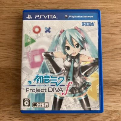 PS Vita Hatsune Miku Project DIVA F Sony PlayStation Vita Japanese Games - Image 1 of 2