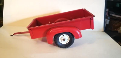 Vintage 1:16 Tru-Scale Red Utility Trailer - Image 1 of 4