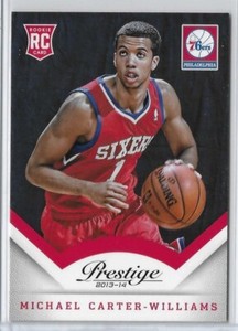 2013-14 Panini Prestige Michael Carter-Williams Rookie 171 Philadelphia 76ers RC