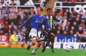 IPSWICH: JAMIE CLAPHAM SIGNED 6x4 ACTION PHOTO + COA - Bild 1 von 1