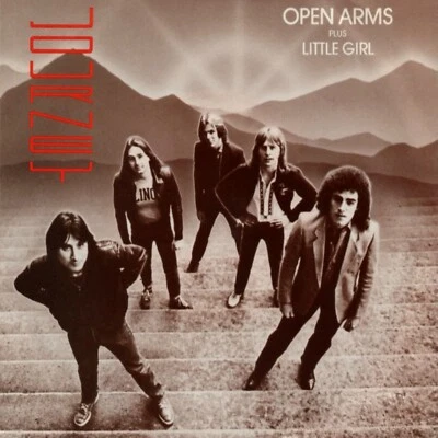 JOURNEY Open Arms BANNER HUGE 4X4 Ft Fabric Poster Tapestry Flag album cover art - Image 1 of 3