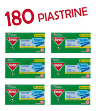 180 Piastrine Baygon anti zanzare zanzara tigre fornetto diffusore emanatore