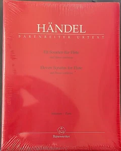 Handel 11 sonatas for Flute And Piano(basso Continuo) - Picture 1 of 2