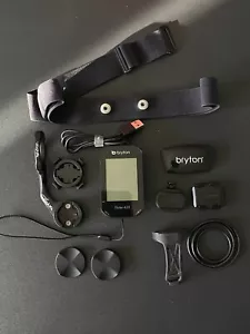Bryton Rider 420T GPS Cycle Computer Bundle With Heart Rate Monitor & Cadence - Picture 1 of 6