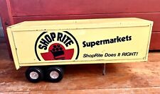 Vintage SHOP RITE Tractor Trailer Truck Back End Only Made By ERTL #2350