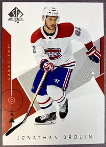 2018-19 SP Authentic Red Parallel #13 Jonathan Drouin Montreal Canadiens - Picture 1 of 1