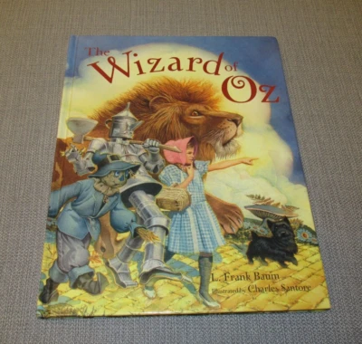 The Wizard of Oz by L Frank Baum large hardcover - Image 1 of 4
