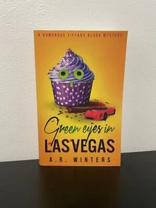 Green Eyes In Las Vegas Book Paperback NEW Tiffany Black Mysteries AR Winters - Picture 1 of 4