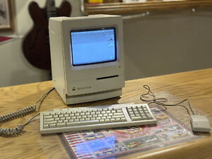 Mac Classic With Keyboard and Mouse and Zulu SCSI-Recapped and Working