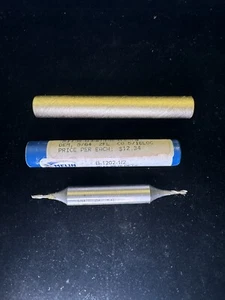 Colbalt 5/64 End Mill Melin Tool B1202-1/2 Double End Retail $34 | T4 - Picture 1 of 2