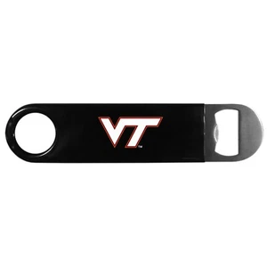 Abridor de botellas de acero de alta resistencia Virginia Tech Hokies (NCAA) con licencia - Imagen 1 de 3
