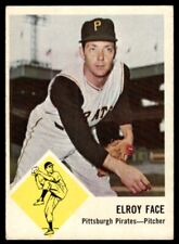 1963 Fleer Roy Face Pittsburgh Pirates #57