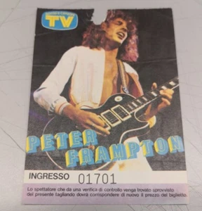 Biglietto Peter Frampton  Visarno Arena - Parco Delle Cascine 23/06/1983 - Foto 1 di 1