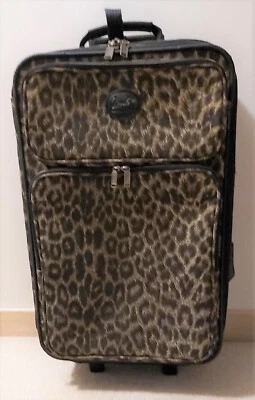 RICARDO Safari Rover Tapiz Leopardo 2 COMPARTIMENTOS TRAJE RUEDABRD Maleta 2  Foto 1 de 4